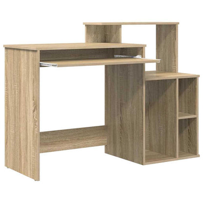 vidaXL Schreibtisch Sonoma-Eiche 120,5 x 44 x 88,5 cm Holzwerkstoff