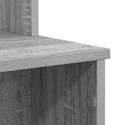 vidaXL Schreibtisch Graues Sonoma 120,5 x 44 x 88,5 cm Holzwerkstoff