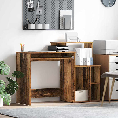 vidaXL Schreibtisch Altholz 120,5 x 44 x 88,5 cm Holzwerkstoff