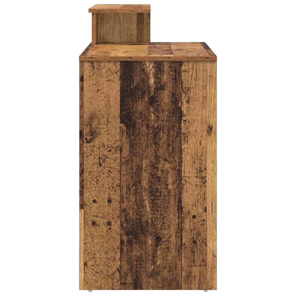 vidaXL Schreibtisch Altholz 120,5 x 44 x 88,5 cm Holzwerkstoff