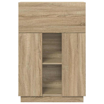 vidaXL Schreibtisch Sonoma-Eiche 71.5 x 31.5 x 106.5 cm Holzwerkstoff