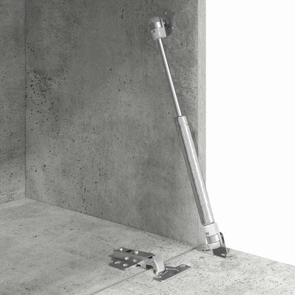 vidaXL Schreibtisch Beton Grau 71.5 x 31.5 x 106.5 cm Holzwerkstoff