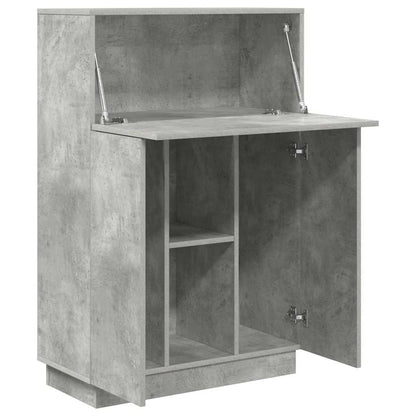 vidaXL Schreibtisch Beton Grau 71.5 x 31.5 x 106.5 cm Holzwerkstoff