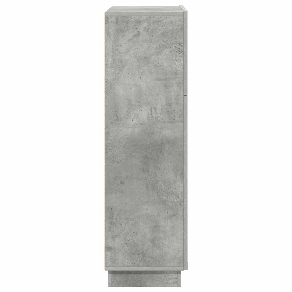vidaXL Schreibtisch Beton Grau 71.5 x 31.5 x 106.5 cm Holzwerkstoff