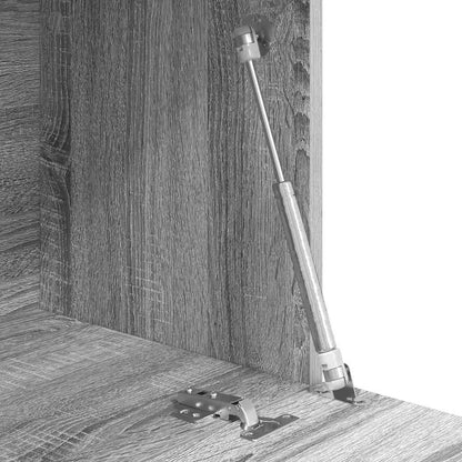 vidaXL Schreibtisch Graues Sonoma 71.5 x 31.5 x 106.5 cm Holzwerkstoff