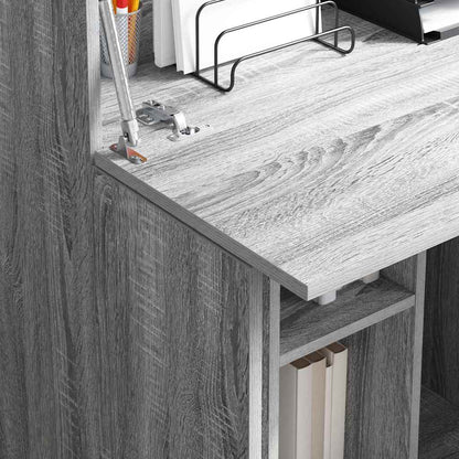 vidaXL Schreibtisch Graues Sonoma 71.5 x 31.5 x 106.5 cm Holzwerkstoff