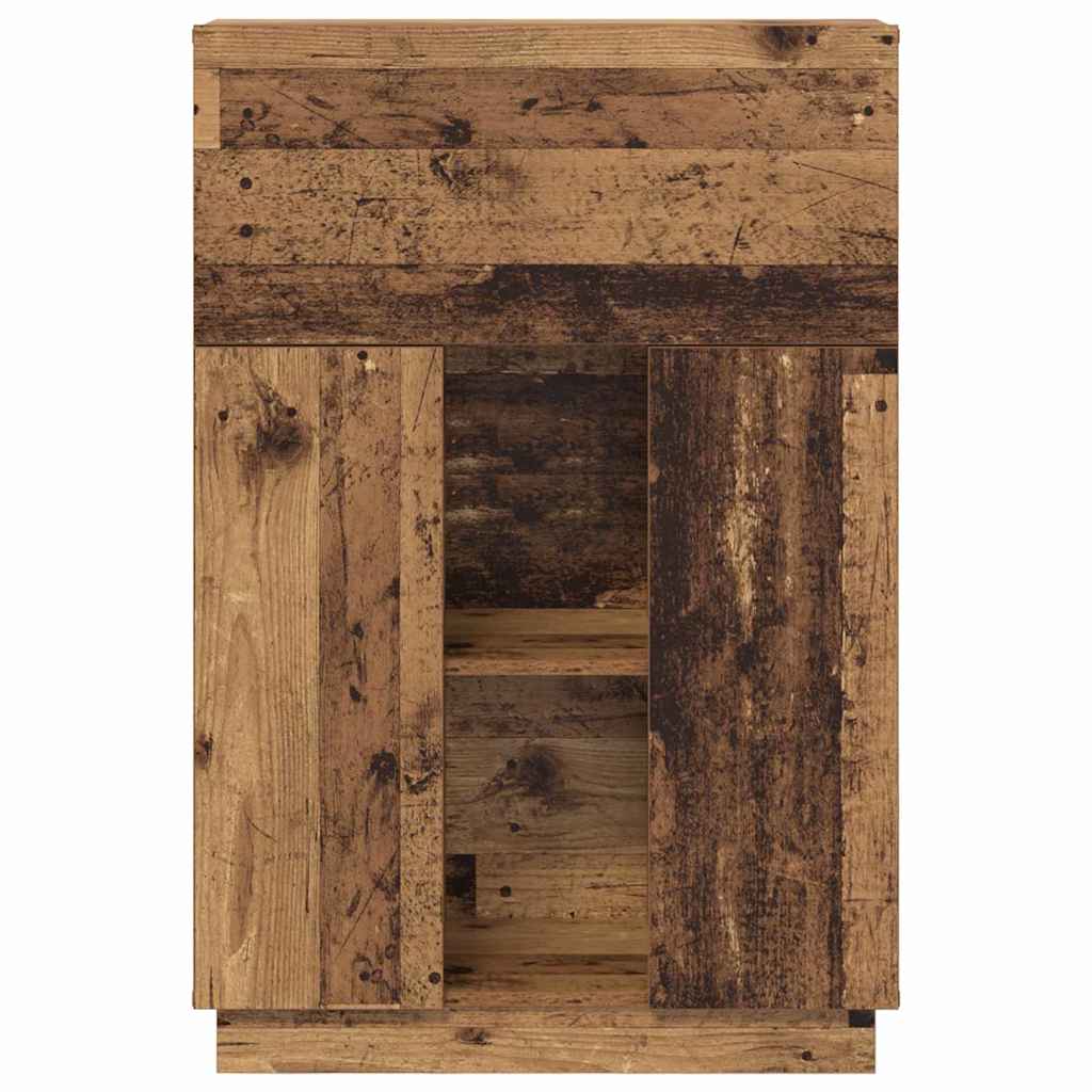 vidaXL Schreibtisch Altholz 71.5 x 31.5 x 106.5 cm Holzwerkstoff