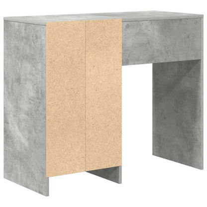 Schreibtisch Beton Grau 90 x 37,5 x 75 cm Holzwerkstoff