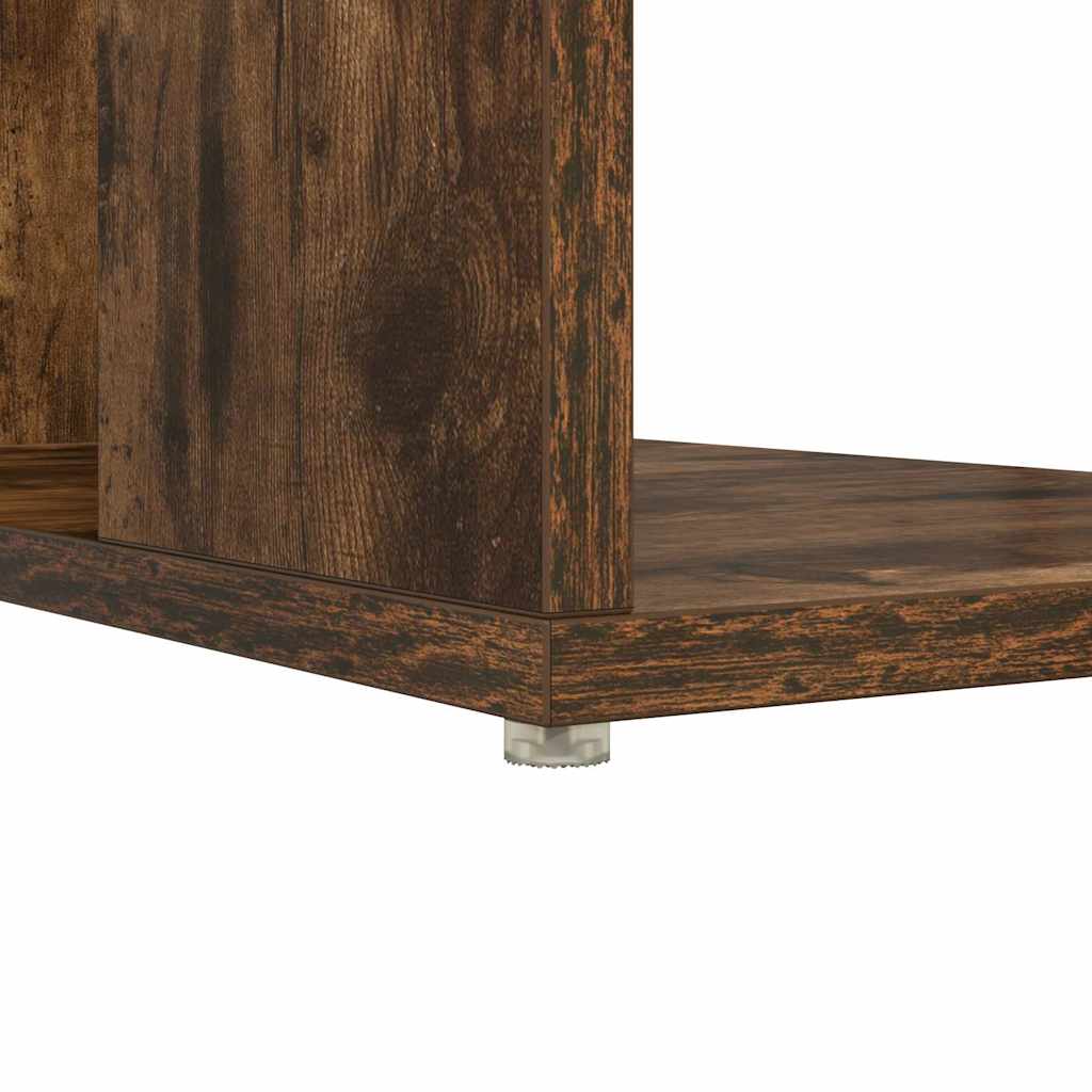 vidaXL Schreibtisch Geräucherte Eiche 130 x 50,5 x 75 cm Holzwerkstoff