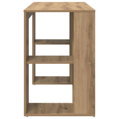 vidaXL Schreibtisch Artisan-Eiche 130 x 50,5 x 75 cm Holzwerkstoff