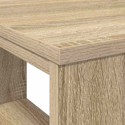 vidaXL Schreibtisch Sonoma-Eiche 90 x 50 x 75 cm Holzwerkstoff