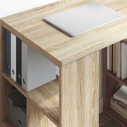 vidaXL Schreibtisch Sonoma-Eiche 90 x 50 x 75 cm Holzwerkstoff