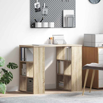 vidaXL Schreibtisch Sonoma-Eiche 90 x 50 x 75 cm Holzwerkstoff