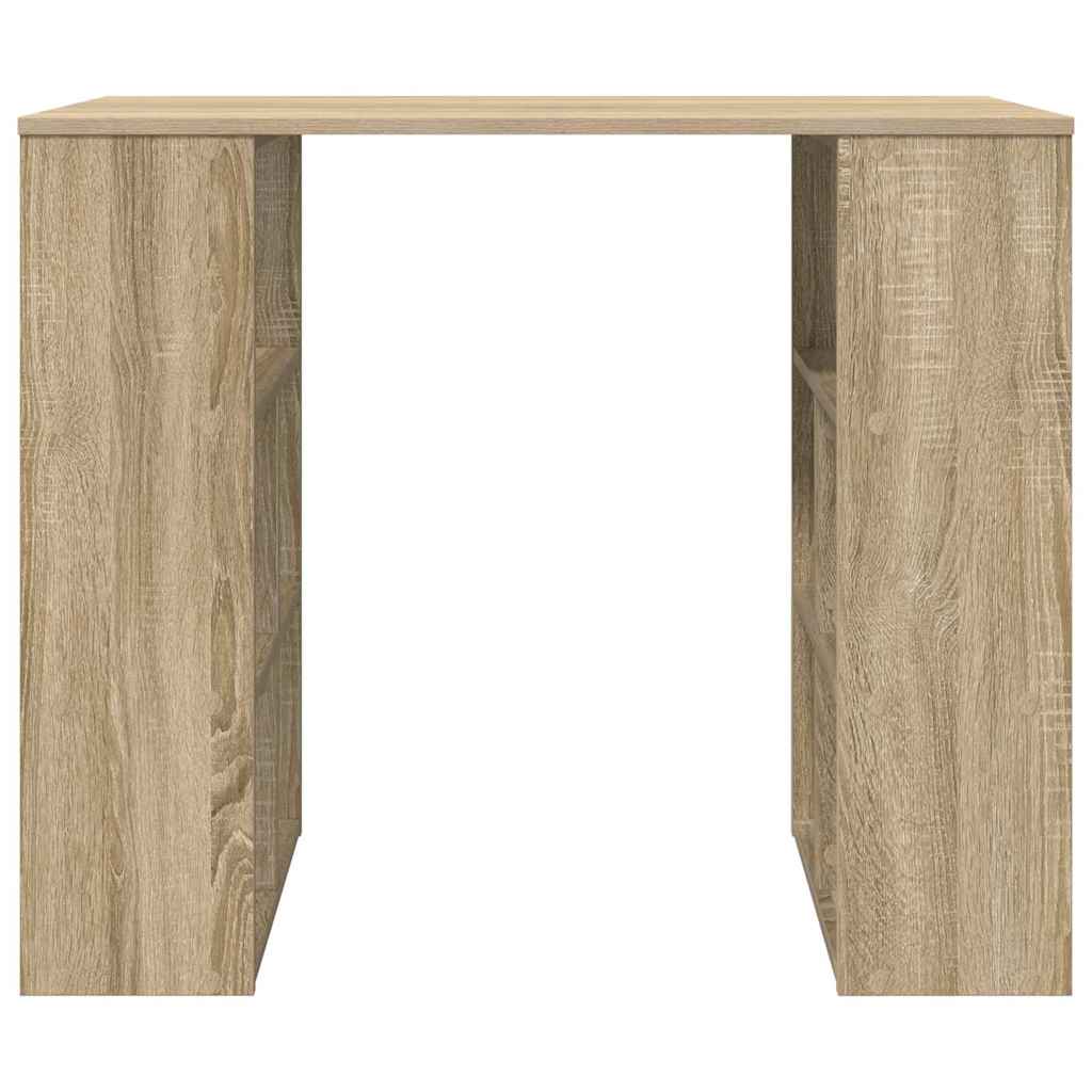 vidaXL Schreibtisch Sonoma-Eiche 90 x 50 x 75 cm Holzwerkstoff
