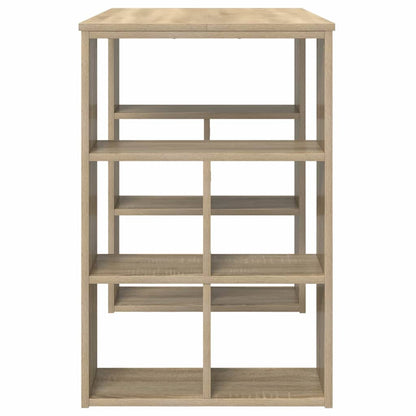 vidaXL Schreibtisch Sonoma-Eiche 90 x 50 x 75 cm Holzwerkstoff