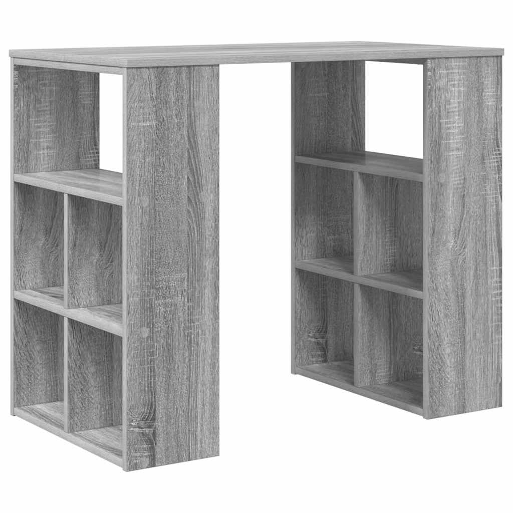 Schreibtisch Graues Sonoma 90 x 50 x 75 cm Holzwerkstoff