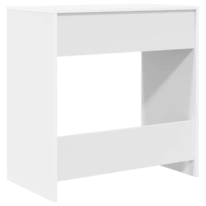 vidaXL Schreibtisch mit Speicher Weiß 77,5 x 43 x 79 cm Holzwerkstoff