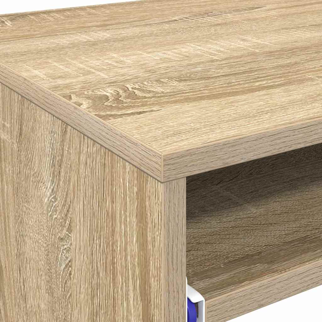 Schreibtisch Sonoma-Eiche 77,5 x 43 x 79 cm Holzwerkstoff