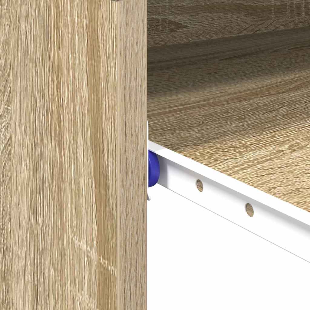 Schreibtisch Sonoma-Eiche 77,5 x 43 x 79 cm Holzwerkstoff