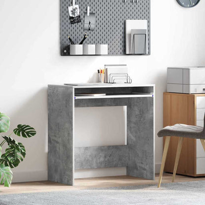 vidaXL Schreibtisch Beton Grau 77,5 x 43 x 79 cm Holzwerkstoff