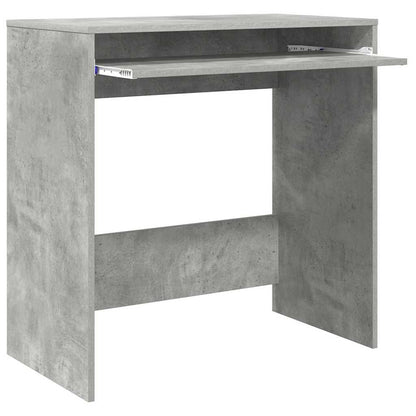 vidaXL Schreibtisch Beton Grau 77,5 x 43 x 79 cm Holzwerkstoff