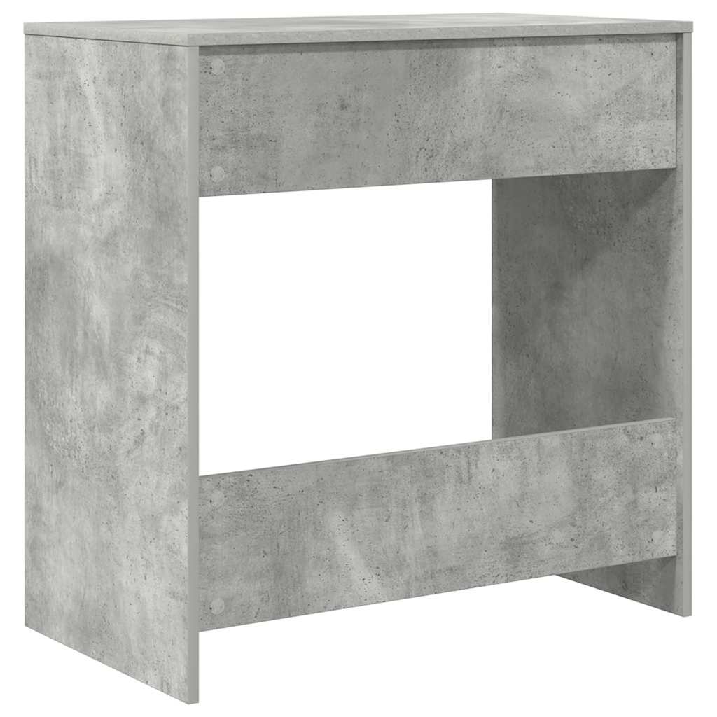 vidaXL Schreibtisch Beton Grau 77,5 x 43 x 79 cm Holzwerkstoff