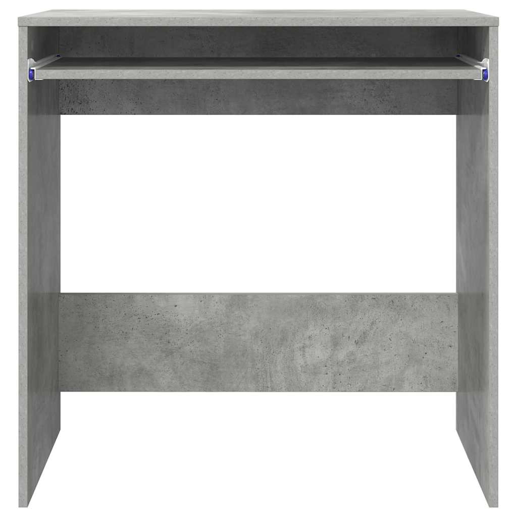 vidaXL Schreibtisch Beton Grau 77,5 x 43 x 79 cm Holzwerkstoff
