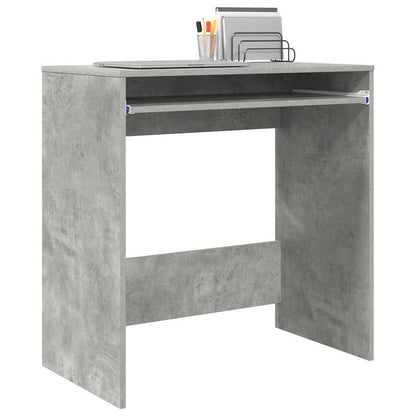 vidaXL Schreibtisch Beton Grau 77,5 x 43 x 79 cm Holzwerkstoff