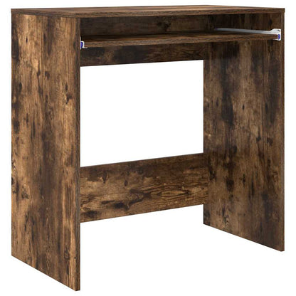 vidaXL Schreibtisch Geräucherte Eiche 77,5 x 43 x 79 cm Holzwerkstoff