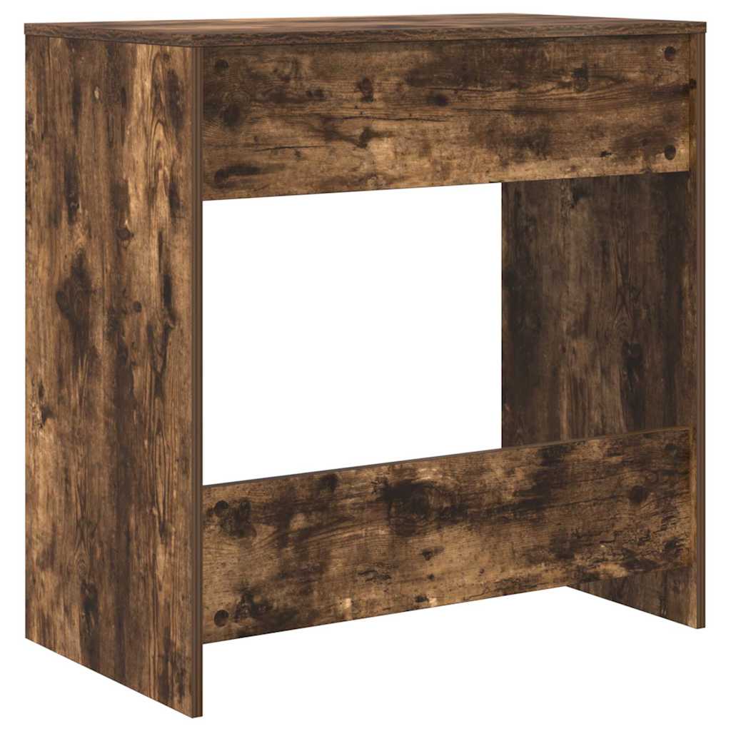 vidaXL Schreibtisch Geräucherte Eiche 77,5 x 43 x 79 cm Holzwerkstoff