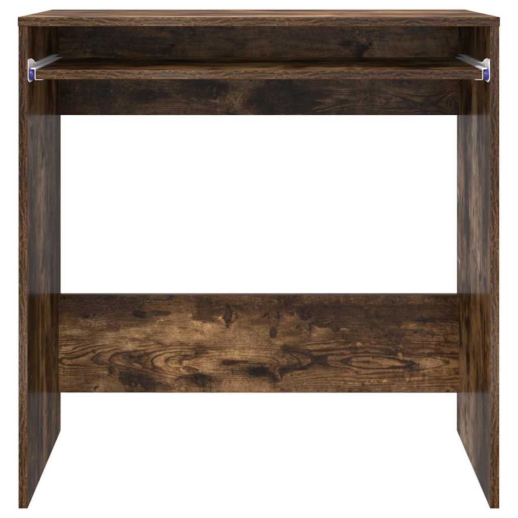 vidaXL Schreibtisch Geräucherte Eiche 77,5 x 43 x 79 cm Holzwerkstoff