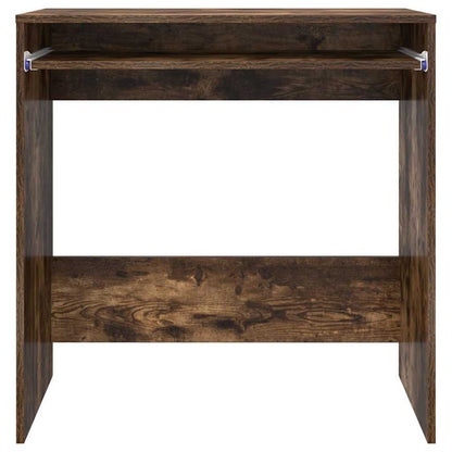 vidaXL Schreibtisch Geräucherte Eiche 77,5 x 43 x 79 cm Holzwerkstoff