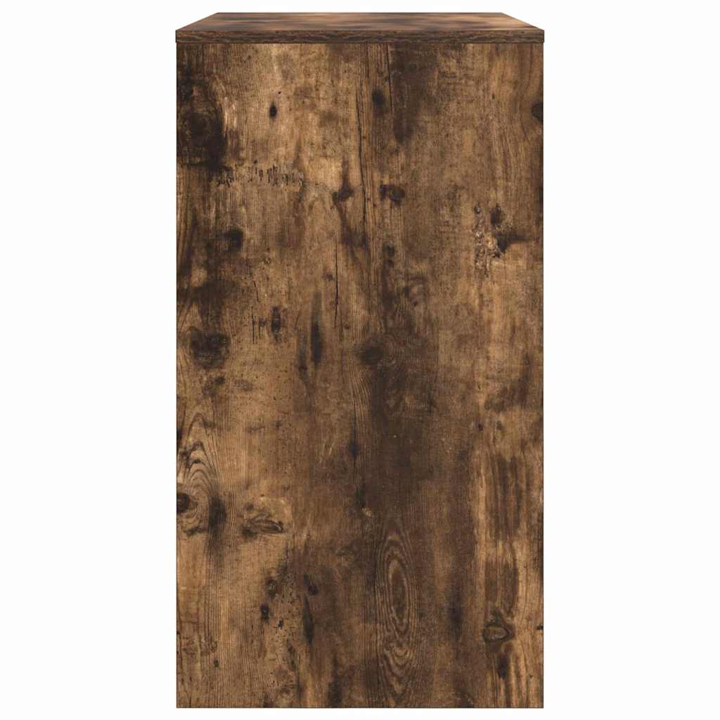 vidaXL Schreibtisch Geräucherte Eiche 77,5 x 43 x 79 cm Holzwerkstoff