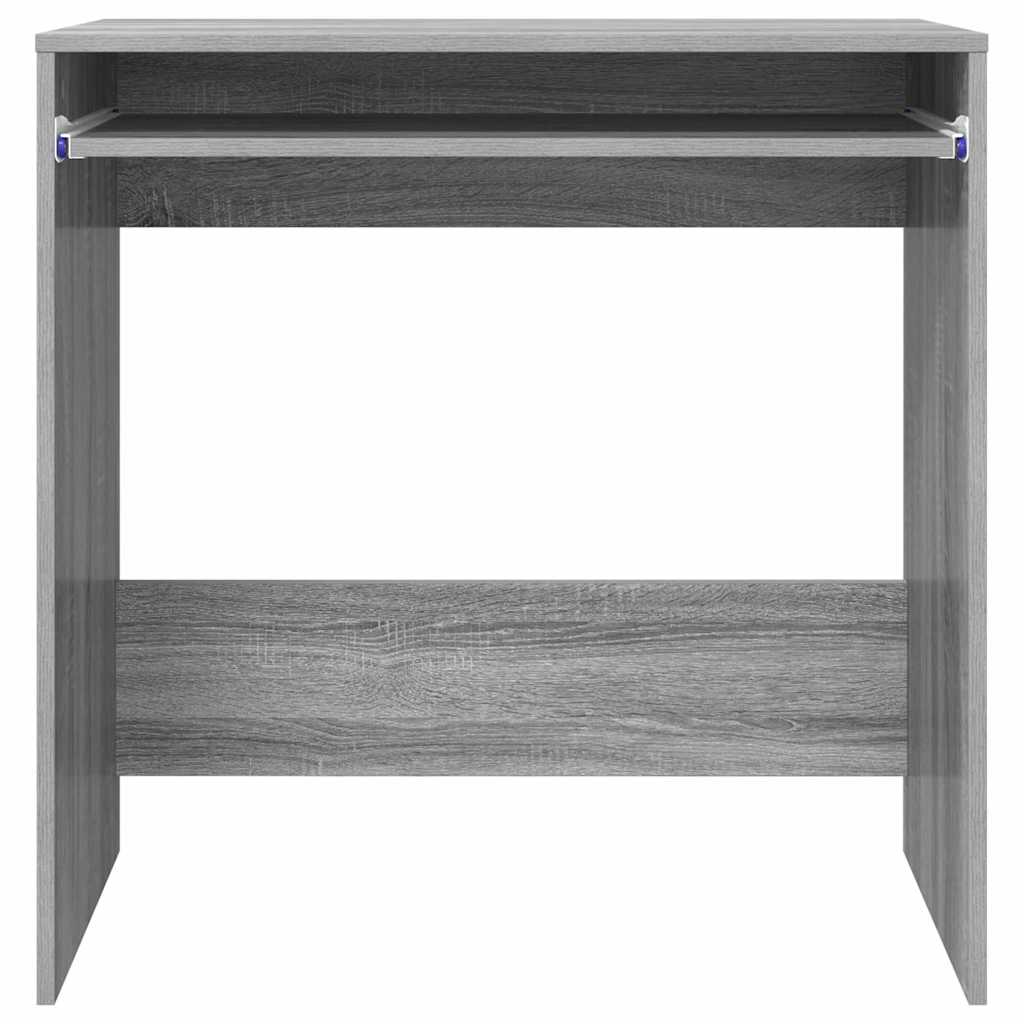 vidaXL Schreibtisch Graues Sonoma 77,5 x 43 x 79 cm Holzwerkstoff