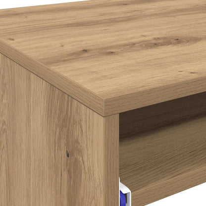 vidaXL Schreibtisch Artisan-Eiche 77,5 x 43 x 79 cm Holzwerkstoff