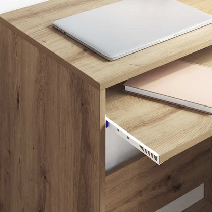 vidaXL Schreibtisch Artisan-Eiche 77,5 x 43 x 79 cm Holzwerkstoff