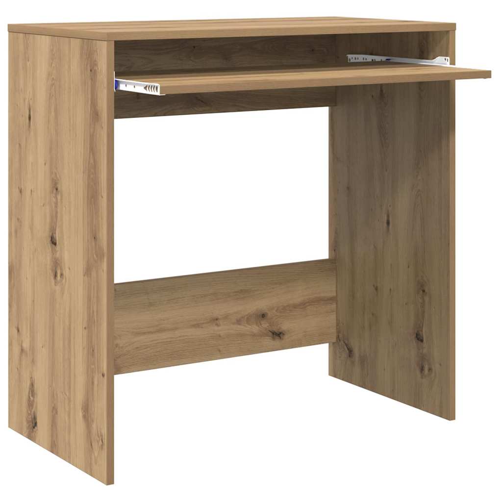 vidaXL Schreibtisch Artisan-Eiche 77,5 x 43 x 79 cm Holzwerkstoff