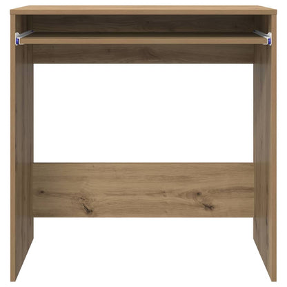 vidaXL Schreibtisch Artisan-Eiche 77,5 x 43 x 79 cm Holzwerkstoff