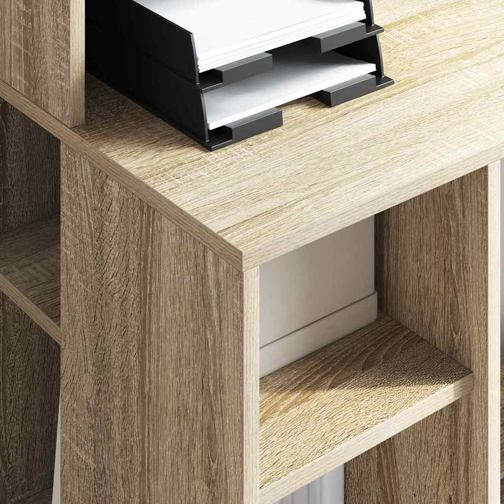 Schreibtisch Sonoma-Eiche 90 x 48 x 101,5 cm Holzwerkstoff