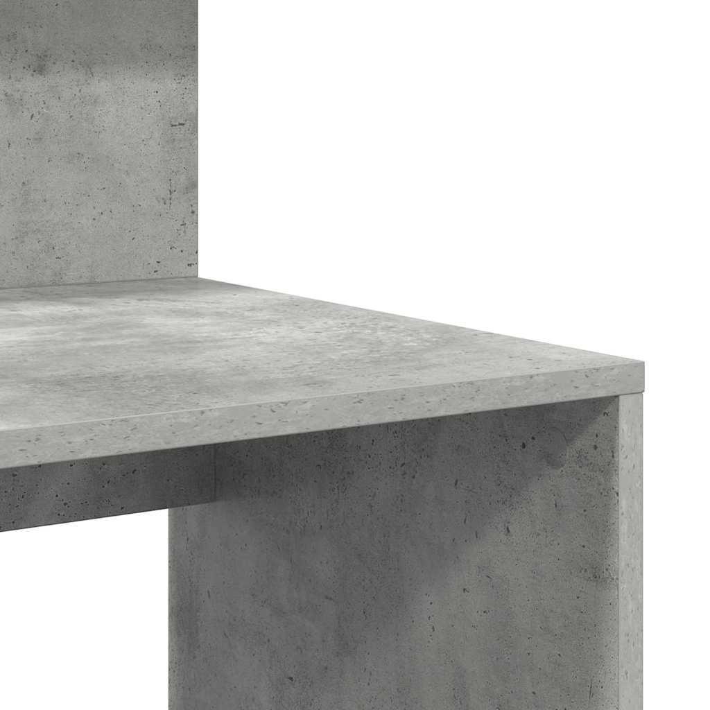 Schreibtisch Beton Grau 90 x 48 x 101,5 cm Holzwerkstoff
