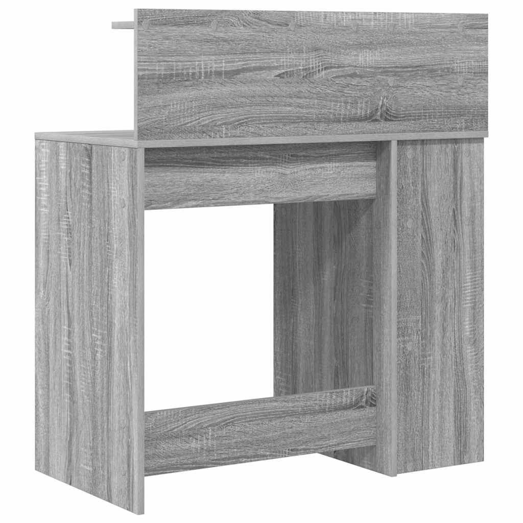 Schreibtisch Graues Sonoma 90 x 48 x 101,5 cm Holzwerkstoff