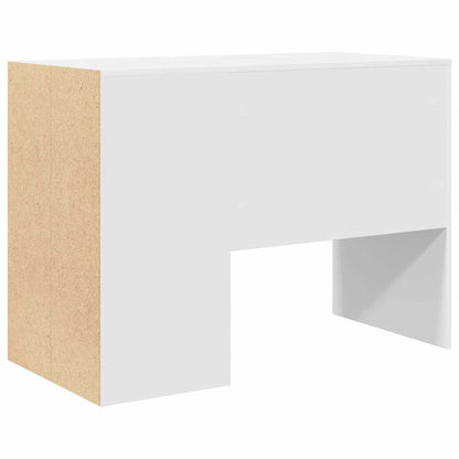 vidaXL Schreibtisch mit Regal Weiß 102 x 50 x 75 cm Holzwerkstoff