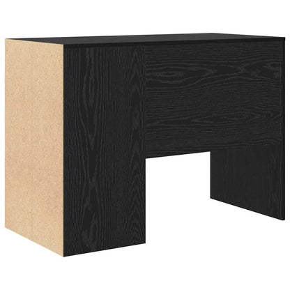 vidaXL Schreibtisch mit Regal Schwarz Eichen-Optik 102 x 50 x 75 cm