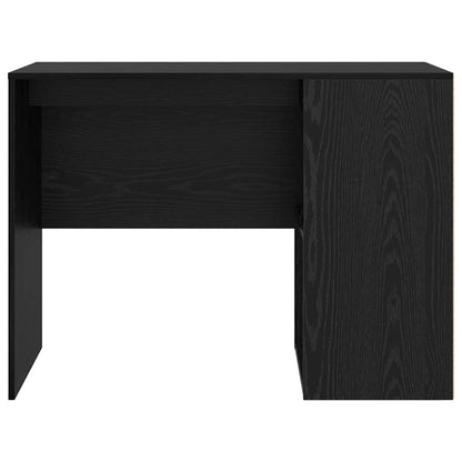 vidaXL Schreibtisch mit Regal Schwarz Eichen-Optik 102 x 50 x 75 cm