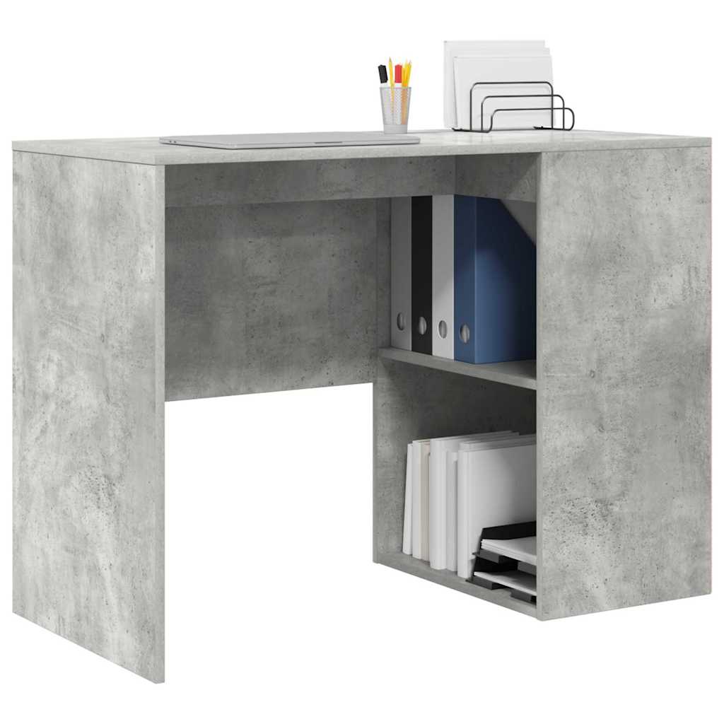 vidaXL Schreibtisch Beton Grau 102 x 50 x 75 cm Holzwerkstoff