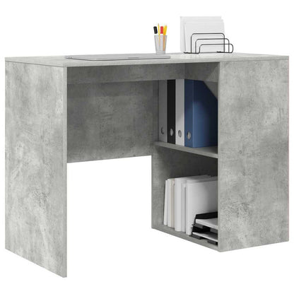 vidaXL Schreibtisch Beton Grau 102 x 50 x 75 cm Holzwerkstoff