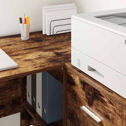 Schreibtisch Geräucherte Eiche 102 x 50 x 75 cm Holzwerkstoff