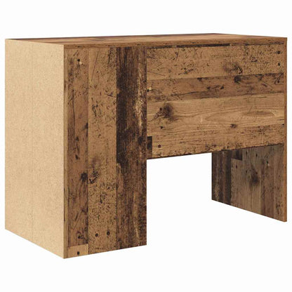 vidaXL Schreibtisch mit Regal Altholz 102 x 50 x 75 cm Holzwerkstoff