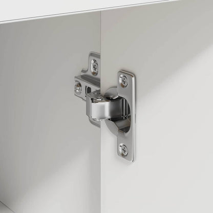 Sideboard mit Schubladen Weiß 38 x 34 x 75 cm