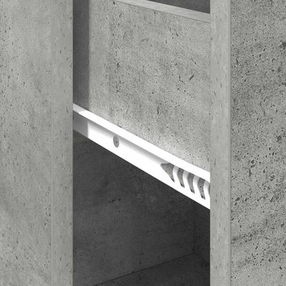 Sideboard mit Schubladen Beton Grau 38 x 34 x 75 cm